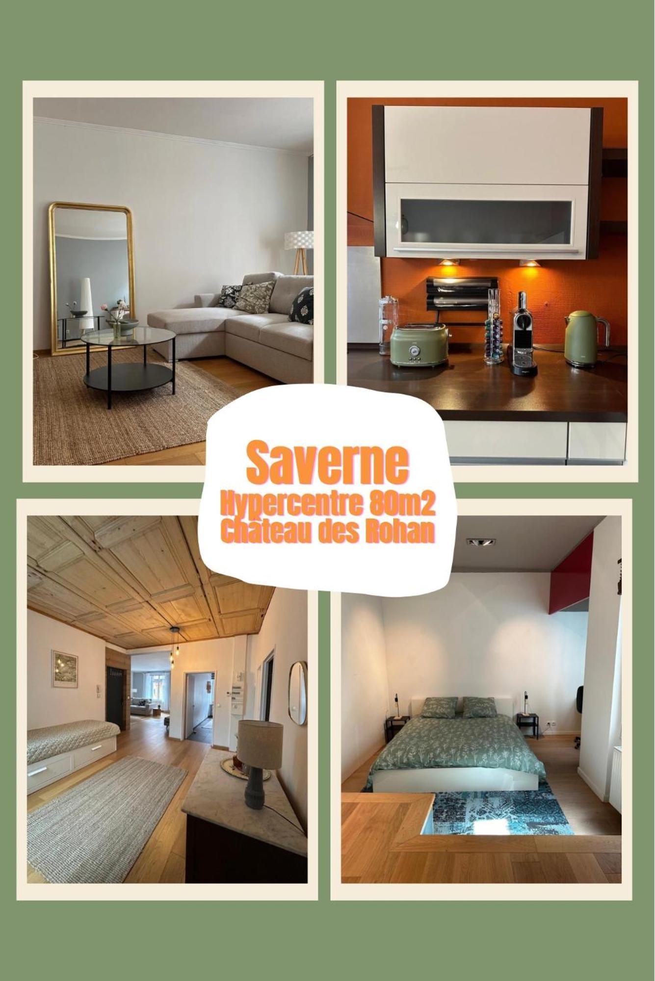 Hypercentre 80M2, A Deux Pas Du Chateau Des Rohan Saverne Bagian luar foto